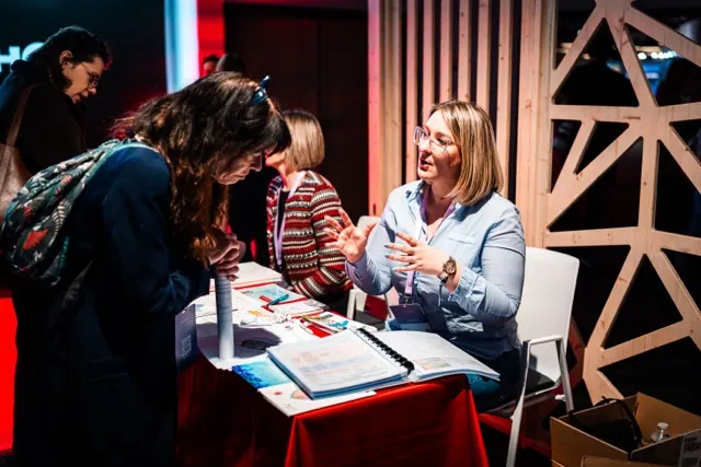 Consultation sur un stand de mesure à L’Hypersanté 2026